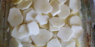 картофель и свинина по-французски