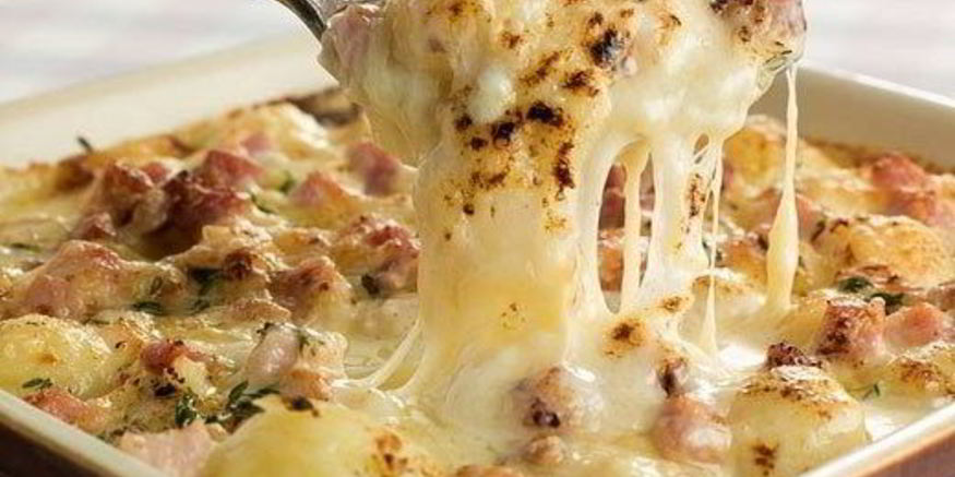 Рецепт картофеля по-французски под сыром