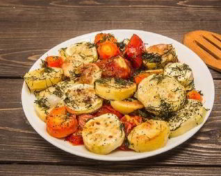 Картофель постный по-французски