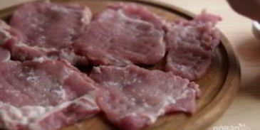 картофель с мясом по-французски