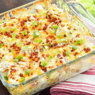 Рецепт Картошки по-французски с фаршем помидорами грибами