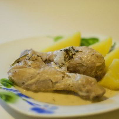 Куриные голени по-французским мотивам