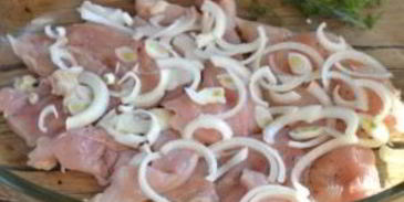 куриные грудки по-французски