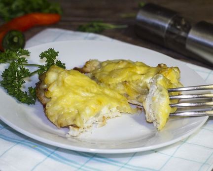 Курица куриное филе по-французски в духовке