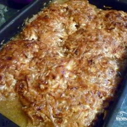 Мясо по-французски без сыра