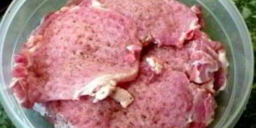 мясо по-французски без сыра