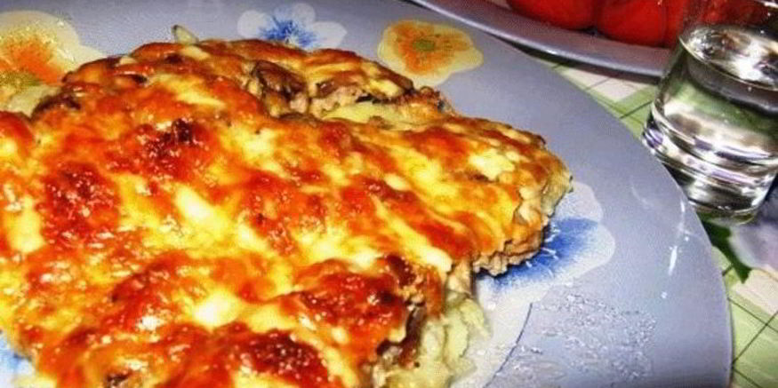 Рецепт мяса по-французски из куриного фарша