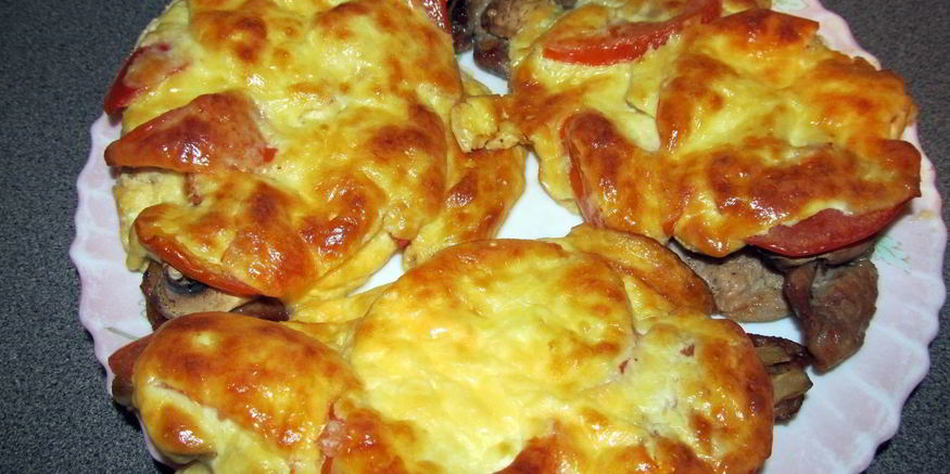 Рецепт мяса по-французски на сковороде