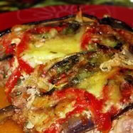 Рецепт Мяса по-французски с баклажанами