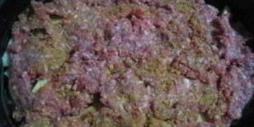 мясо по-французски с фаршем