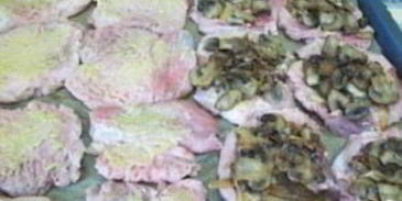 мясо по-французски с грибами и сыром