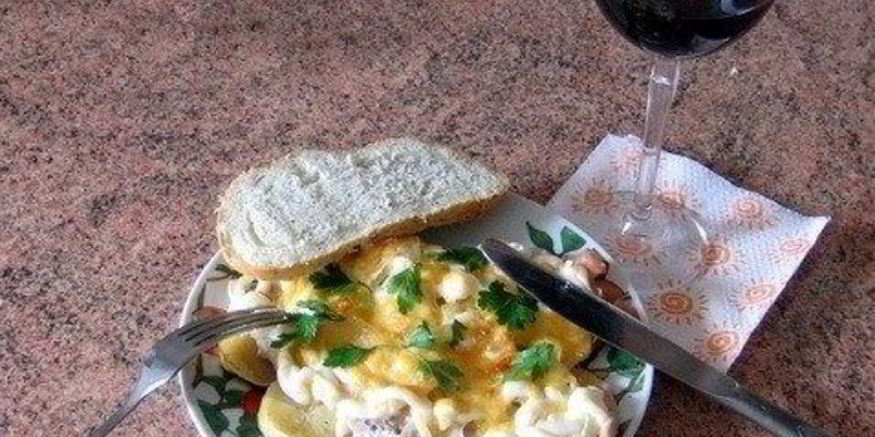 Рецепт мяса по-французски с картофелем и помидорами