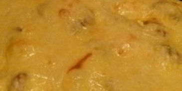 мясо по-французски с картофелем