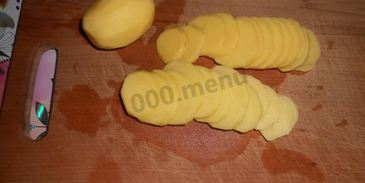 мясо по-французски с картошкой