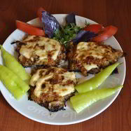 Рецепт Мяса по-французски со свининой и грибами