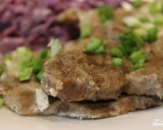 Мясо по-французски в пароварке