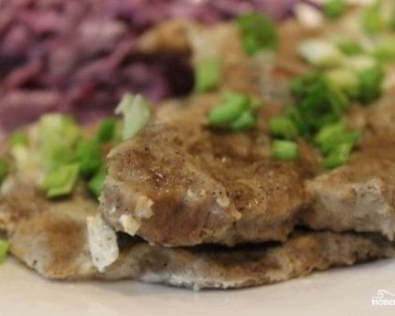 Мясо по-французски в пароварке