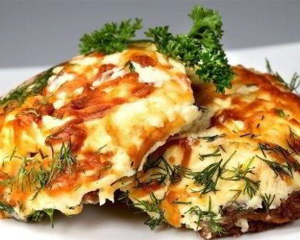 Мясо по-французски