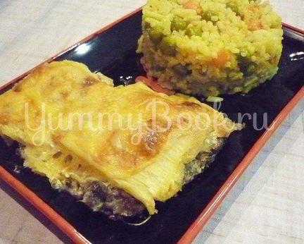 Мясо с ананасом по-французским мотивам