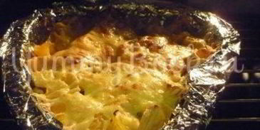 мясо с ананасом по-французским мотивам