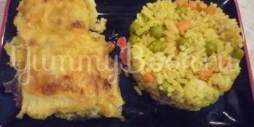 мясо с ананасом по-французским мотивам