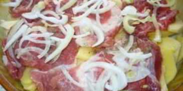 свинина по-французски