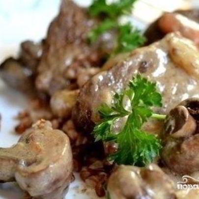 Телятина по-французски