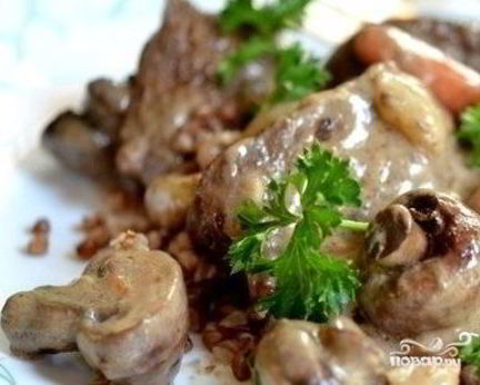 Телятина по-французски