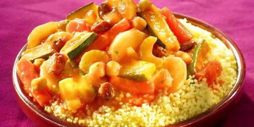 Рецепт баранины с тушеными овощами и кускусом