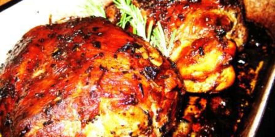 Рецепт бараньей ноги, запеченной в духовке