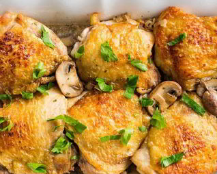 Бедрышки в духовке