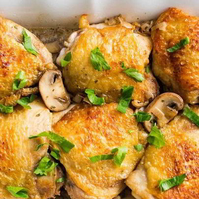 Бедрышки в духовке