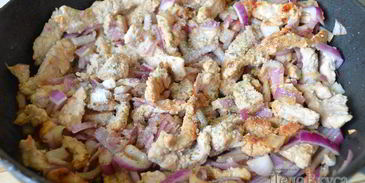 бефстроганов из свинины в сметане