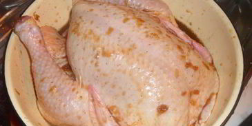 фаршированная курица к празднику