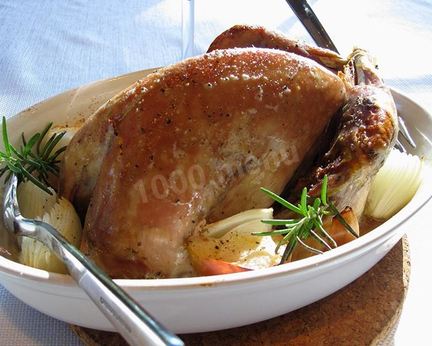 Фазан запеченный