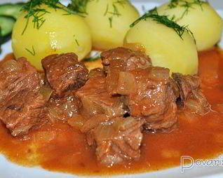 Говядина по-венгерски