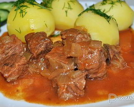 Говядина по-венгерски