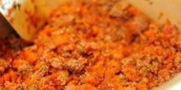 говядина в болонском соусе