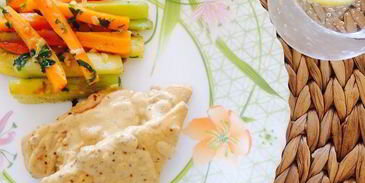 куриная грудка в сливочном соусе