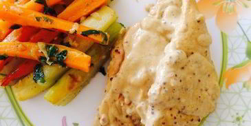 куриная грудка в сливочном соусе