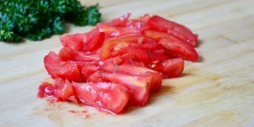 куриное филе с помидорами, сыром в духовке