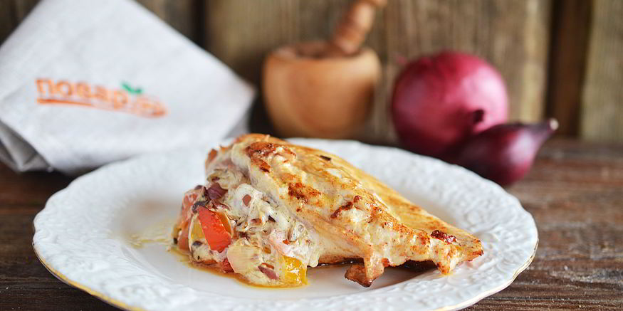 Рецепт куриных бомб в стиле фахитос