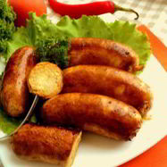 Рецепт Куриных колбасок с яблоками