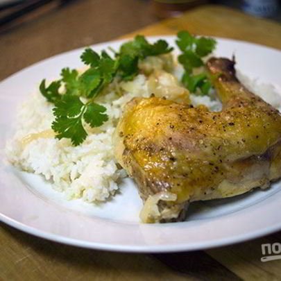 Курица на второе