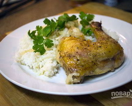 Курица на второе