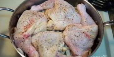 курица на второе