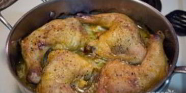 курица на второе