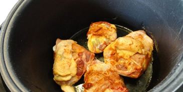 курица с кабачками в мультиварке