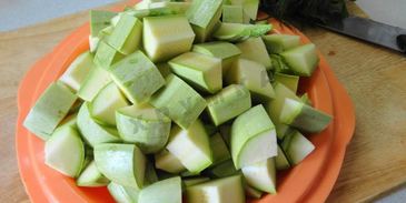 курица с кабачками в мультиварке