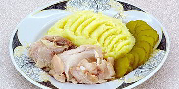 курица в банке